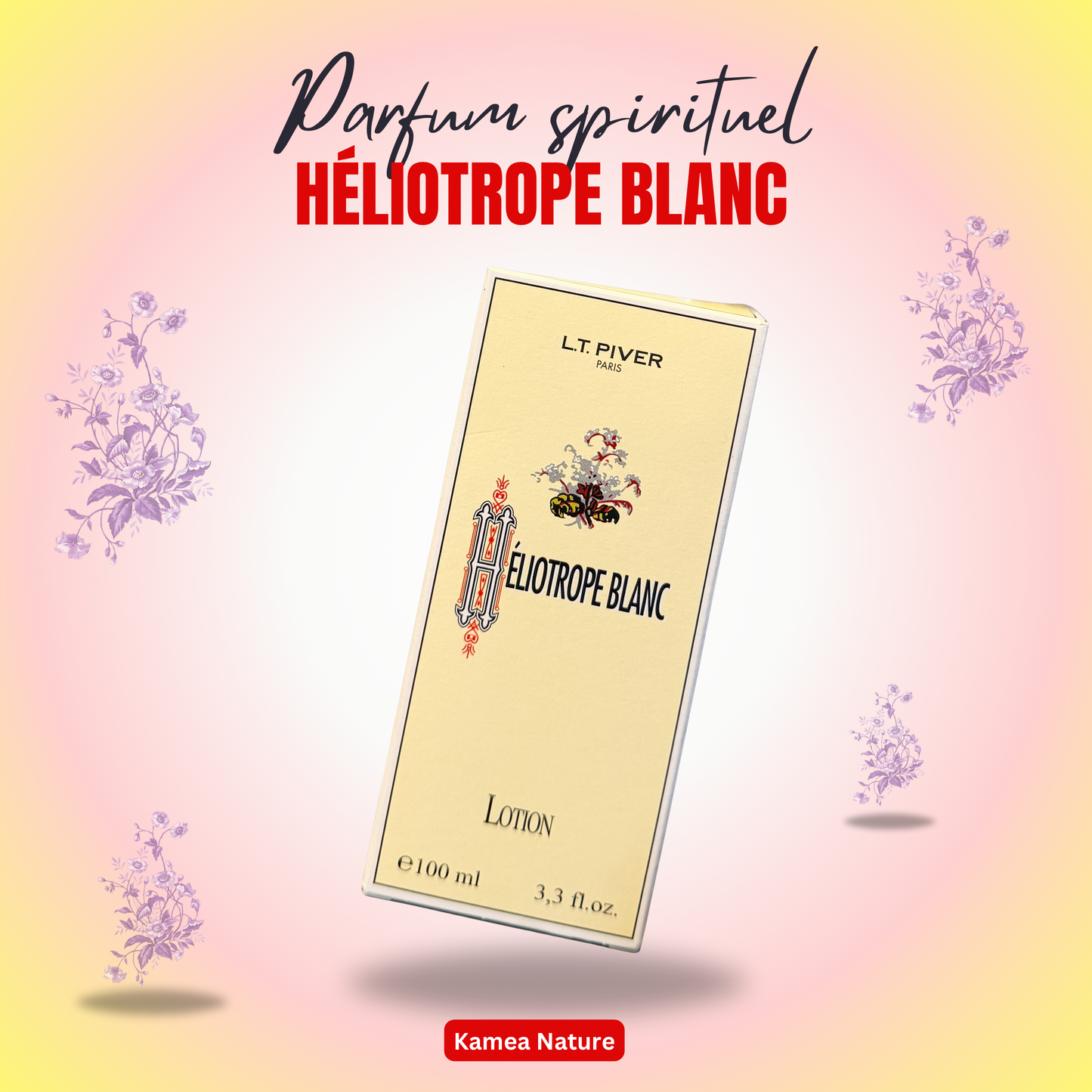 Kit (savon + parfum) spirituel Héliotrope blanc