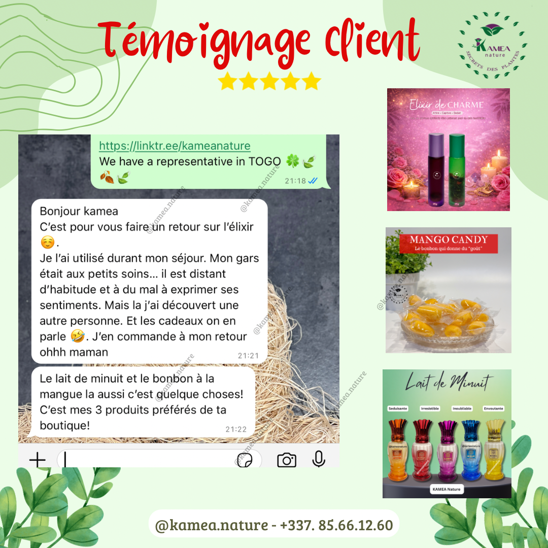 Elixir de charme - DUO de Parfum spirituel - puissant attraction