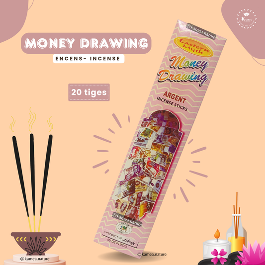 Encens MONEY DRAWING - ARGENT