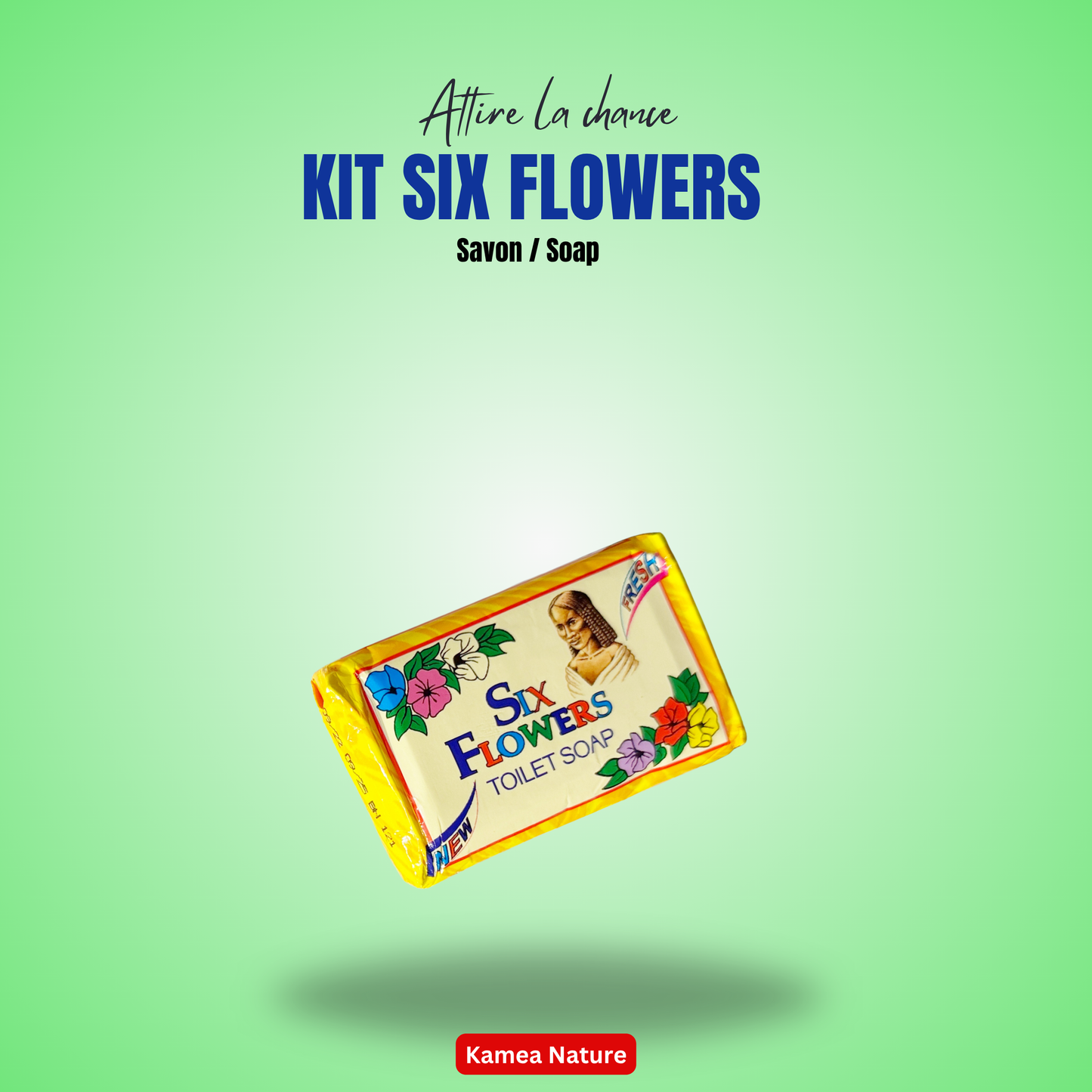 Parfum Six Flowers - Savon spirituel - parfum 6 Fleurs