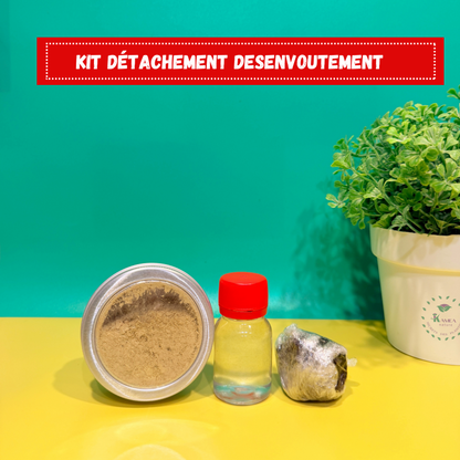 Kit détachement - désenvoutement - puissant kit 2 en 1 pour détacher ton partenaire de sa rivale et pour te désenvouter
