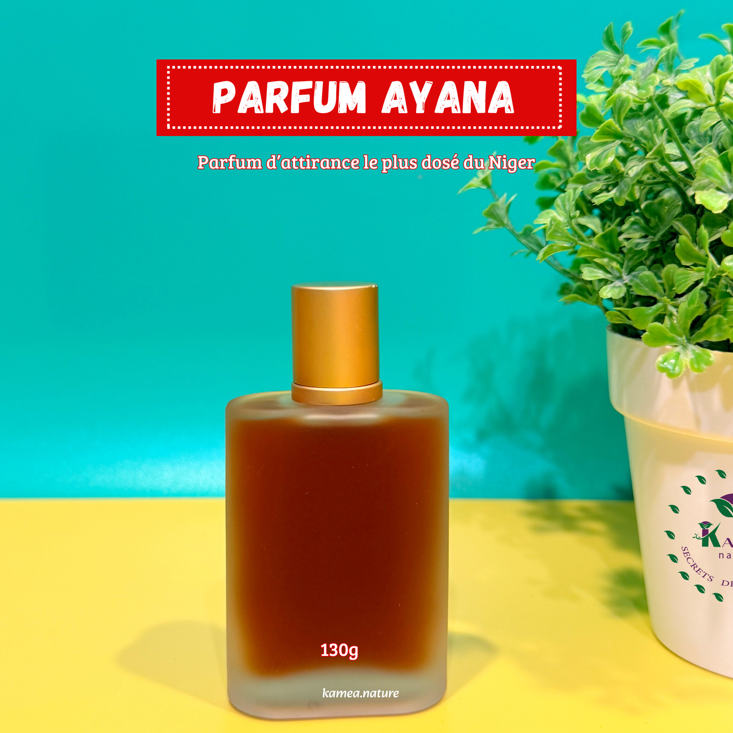 Parfum AYANA - parfum attirance très dosé du Niger