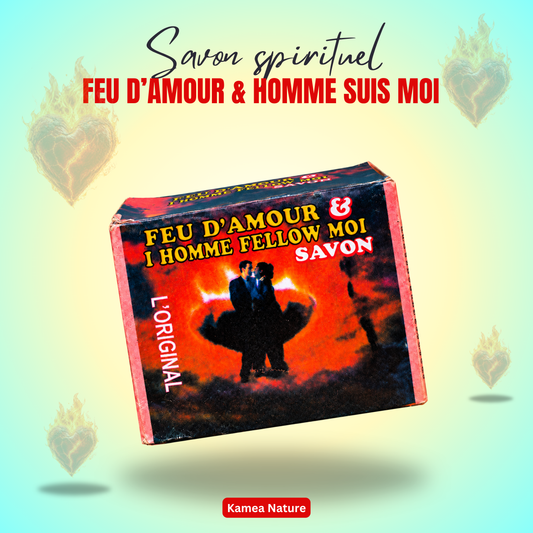 Savon Feu d’amour & Homme suis moi  - Savon spirituel