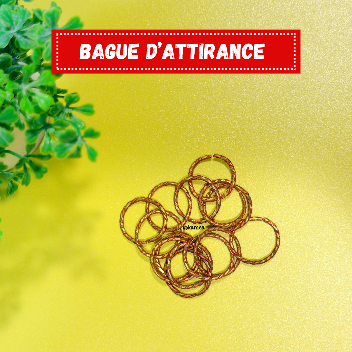 Bague Attirance- Puissant attirance spirituelle