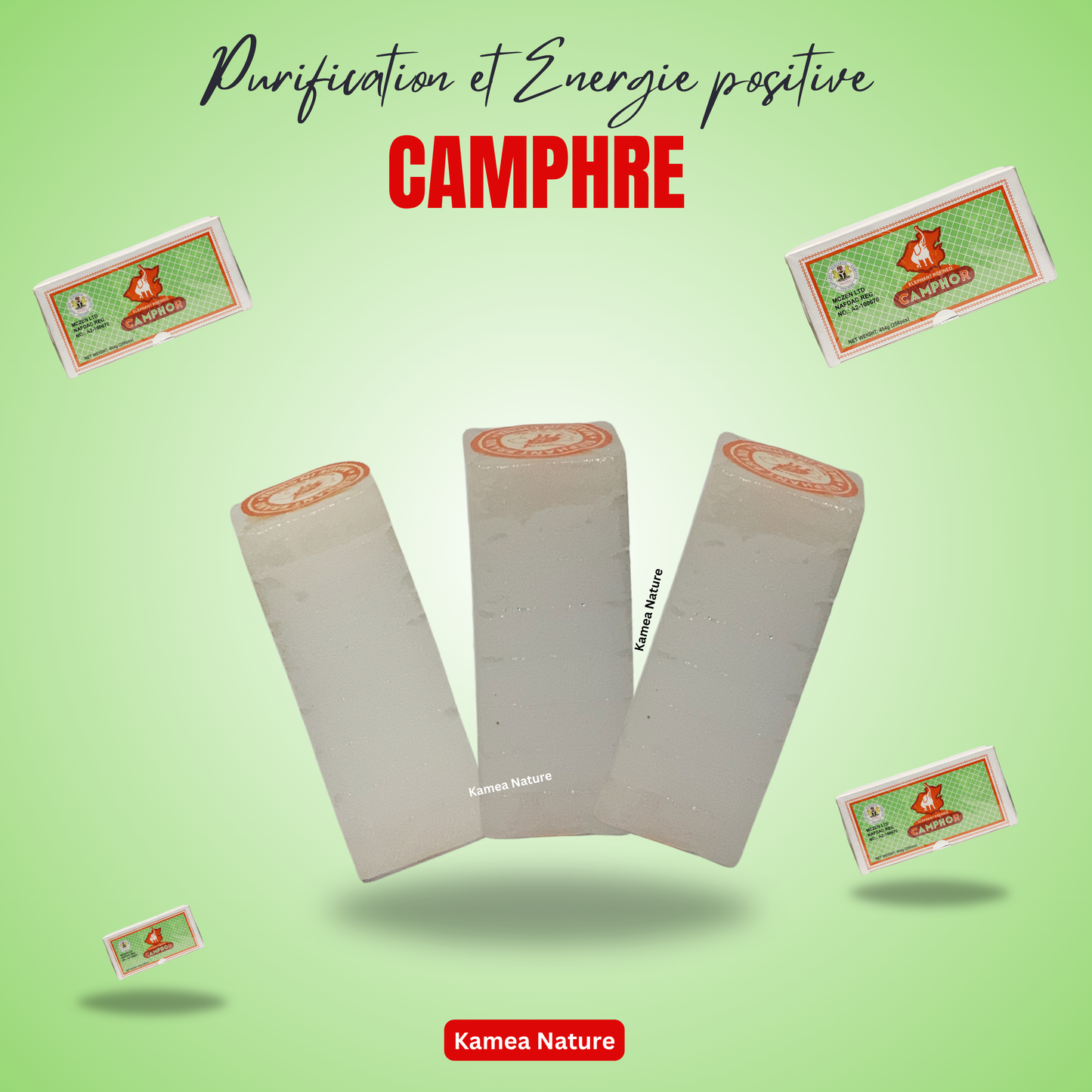 CAMPHRE PURE ORIGINAL - Purification et Énergie positive