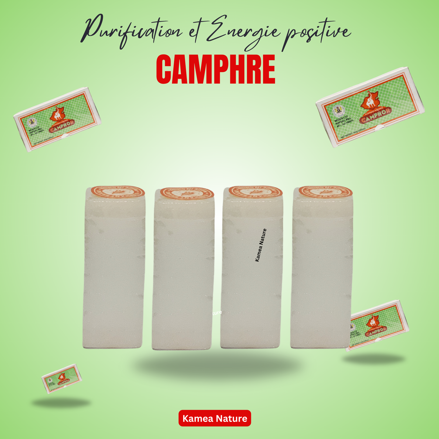 CAMPHRE PURE ORIGINAL - Purification et Énergie positive