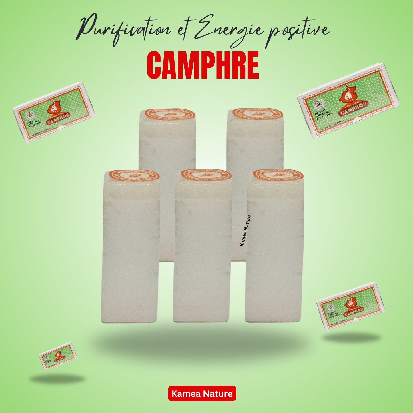 CAMPHRE PURE ORIGINAL - Purification et Énergie positive