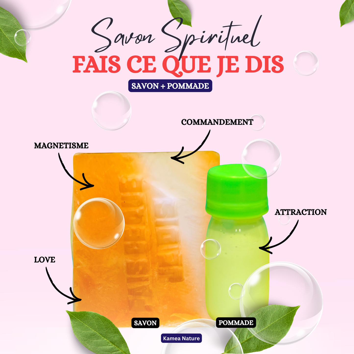 Savon spirituel Fais ce que je dis - Savon + Crème 50ml