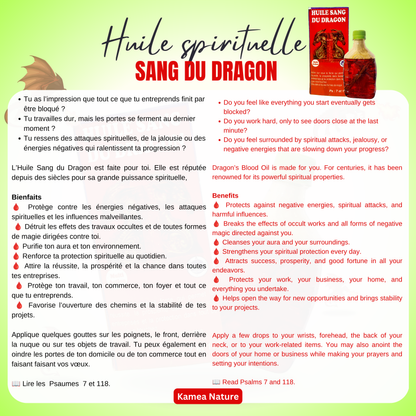 Huile spirituelle SANG DU DRAGON