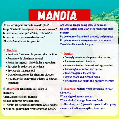 MANDIA - puissante graine d’attraction