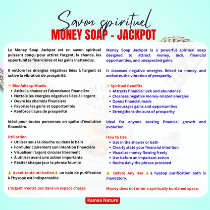 Money Soap Jackpot - Murray & Lanman - Savon pour attirer l’argent