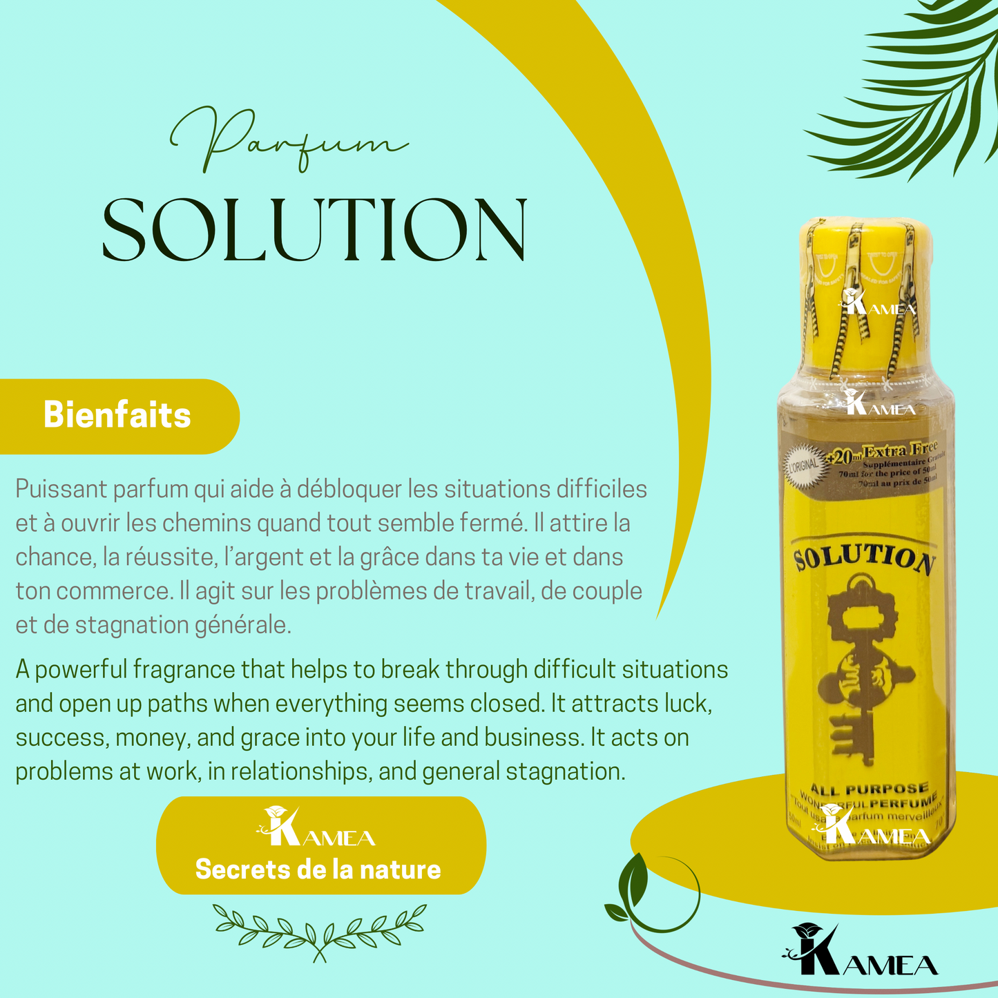 Parfum spirituel SOLUTION 50ml