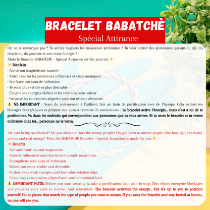 Bracelet BABATCHÈ - Puissant attirance