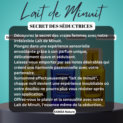 Lait de minuit - Lait de séduction envoûtant