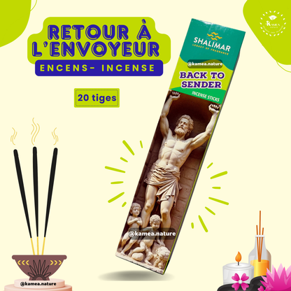 Encens spirituel Back to sender Shalimar - Retour Envoyeur