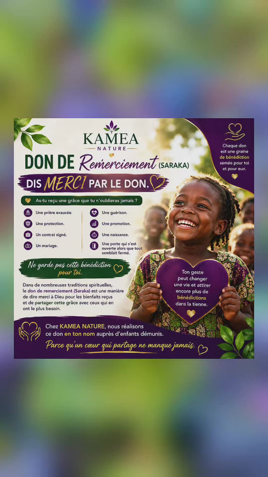 Dis MERCI par le DON
