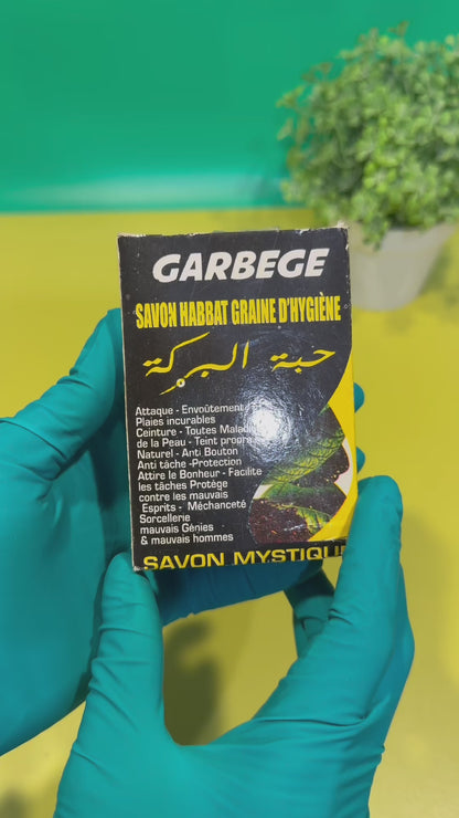 Savon Mystique à la graine de Nigelle - puissant savon -Contre les attaques mystiques
