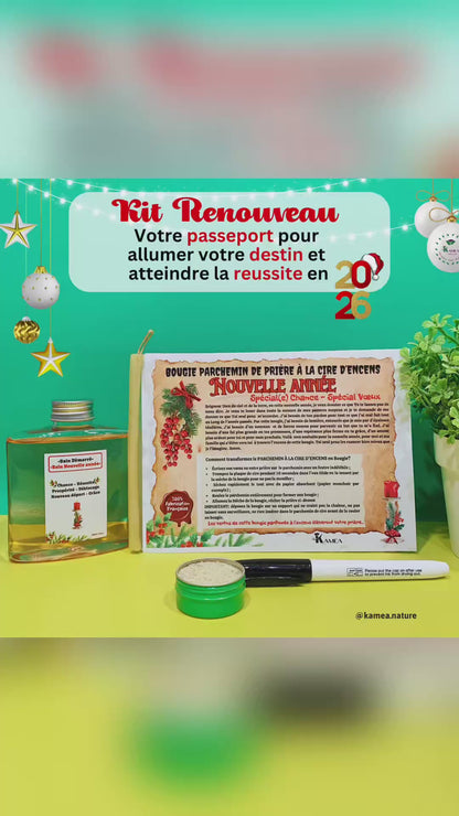 Kit Renouveau Année 2026- Chance - Prospérité - Déblocage - Nouveau départ - Grace