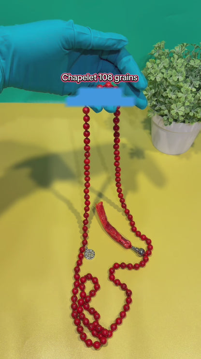 Chapelet 108 grains - Mala - outil de manifestation