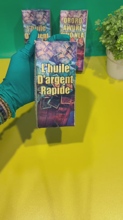 Huile spirituelle - huile d’argent rapide